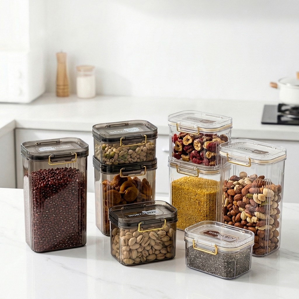 Airtight Food Storage Containe - Airtight Cereal Jar ulasan dan harga