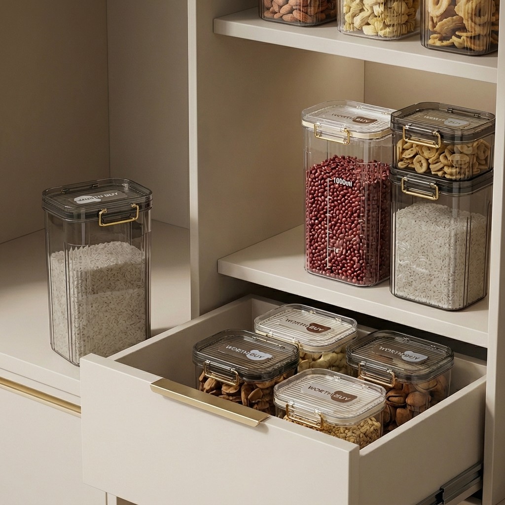 Airtight Food Storage Containe - Airtight Cereal Jar ulasan dan harga