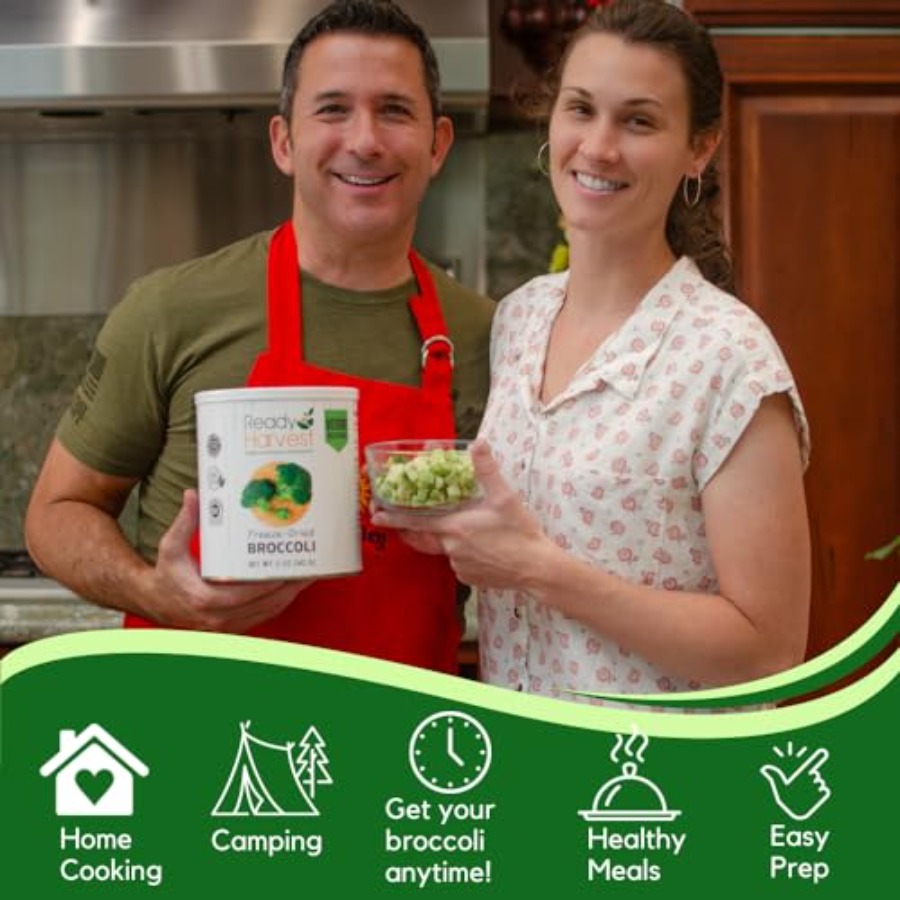 Freeze Dried Food - Broccoli F - Food Storage Emergency ulasan dan harga