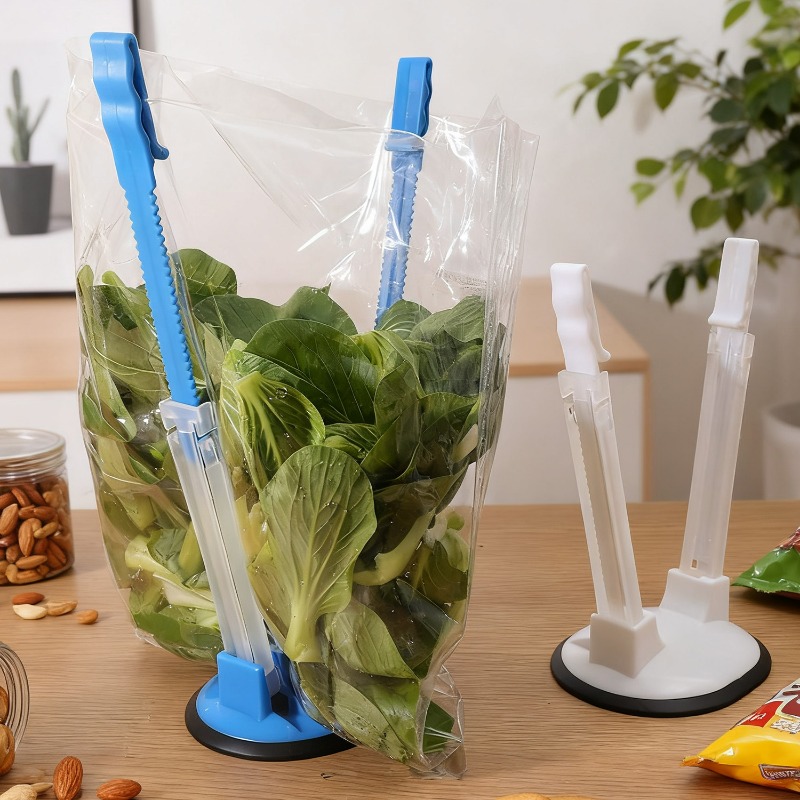 Hands Free Baggy Rack Clip Adj - Food Storage Reusable Bags ulasan dan harga