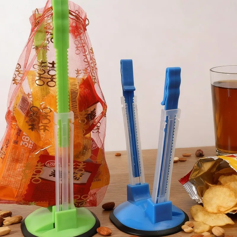 Hands Free Baggy Rack Clip Adj - Food Storage Reusable Bags ulasan dan harga