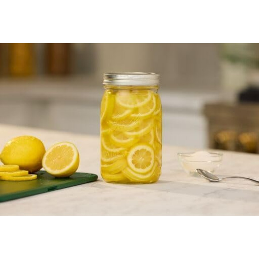 Wide Mouth Clear Glass Canning - Mason Jar Wide Mouth ulasan dan harga