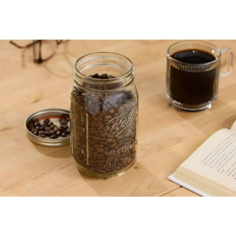 Wide Mouth Clear Glass Canning - Mason Jar Wide Mouth ulasan dan harga