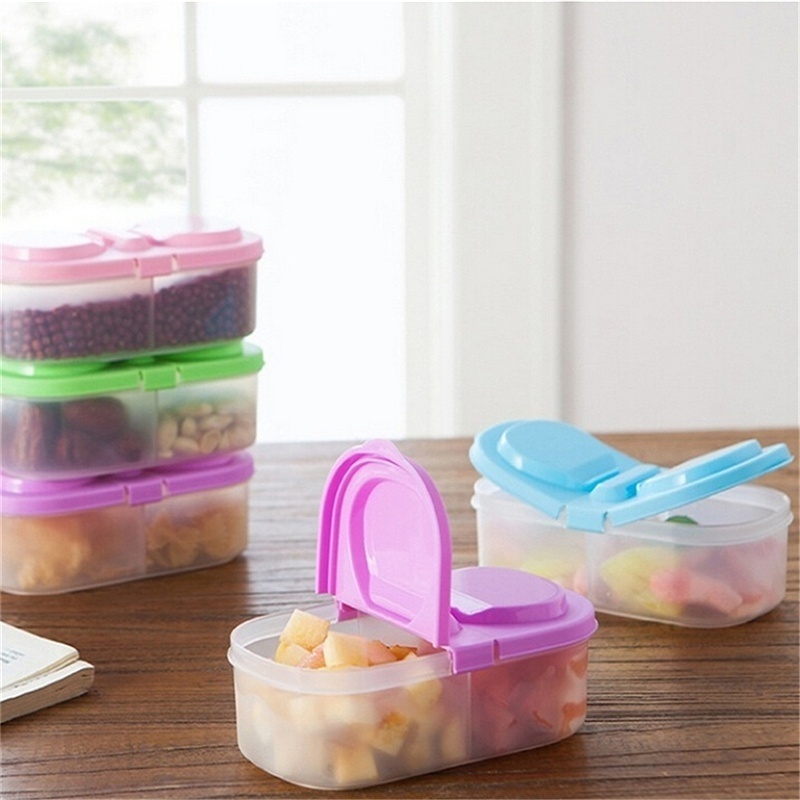 Portable Plastic Protector Cas - Food Storage Keep Warm ulasan dan harga