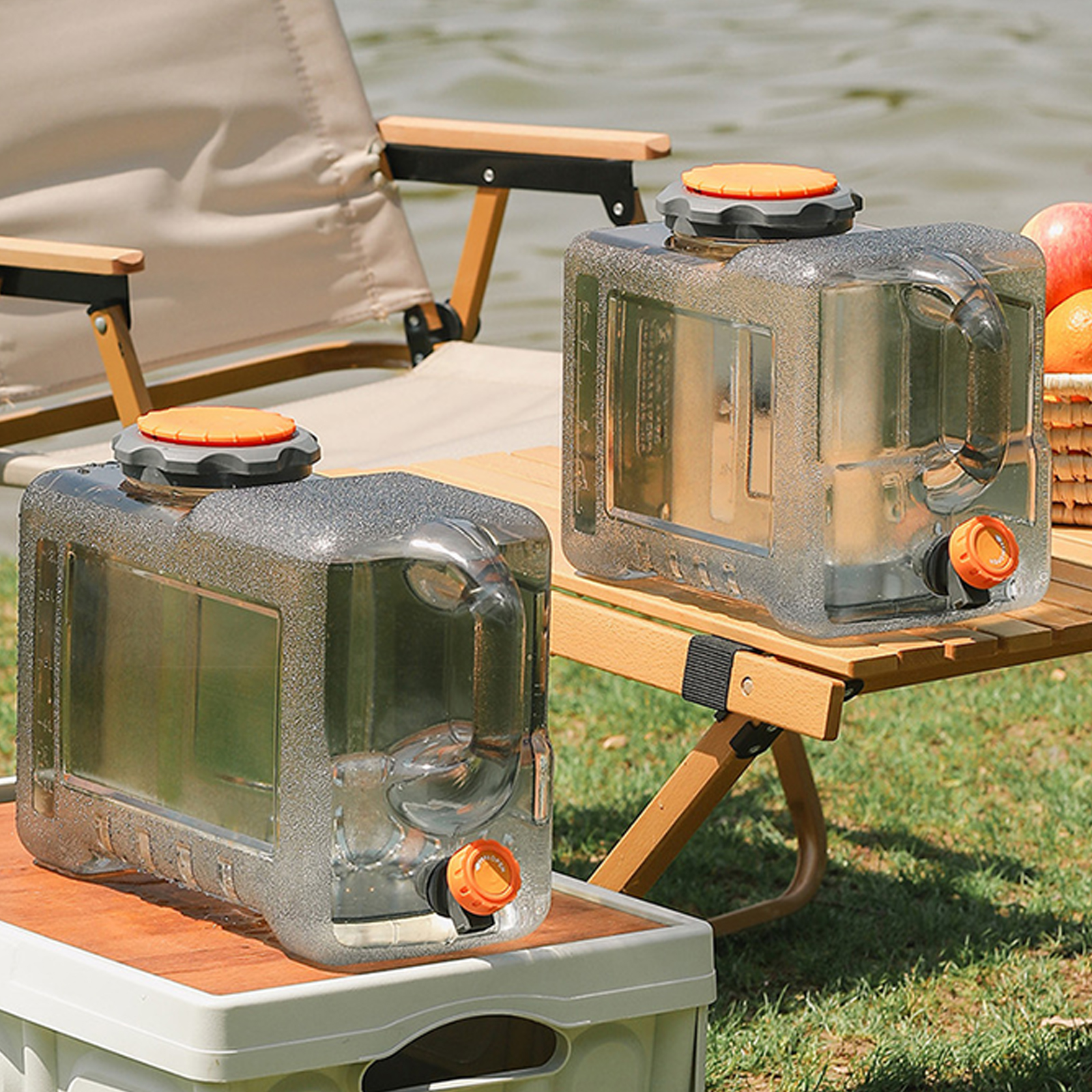 Camping Water Container Water  - Food Storage Emergency ulasan dan harga
