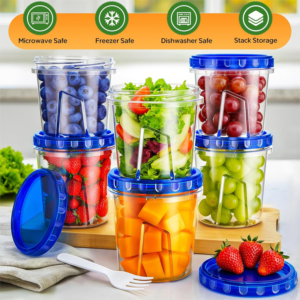 Freezer Storage Containers Air - Food Storage Prep Containers ulasan dan harga