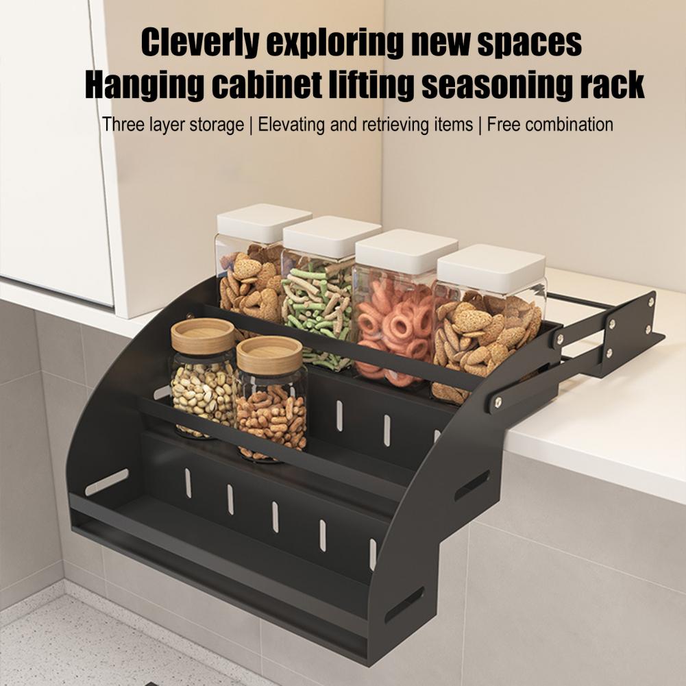 Triple Tier Spice Organizer 3- - Food Storage In Cabinets ulasan dan harga
