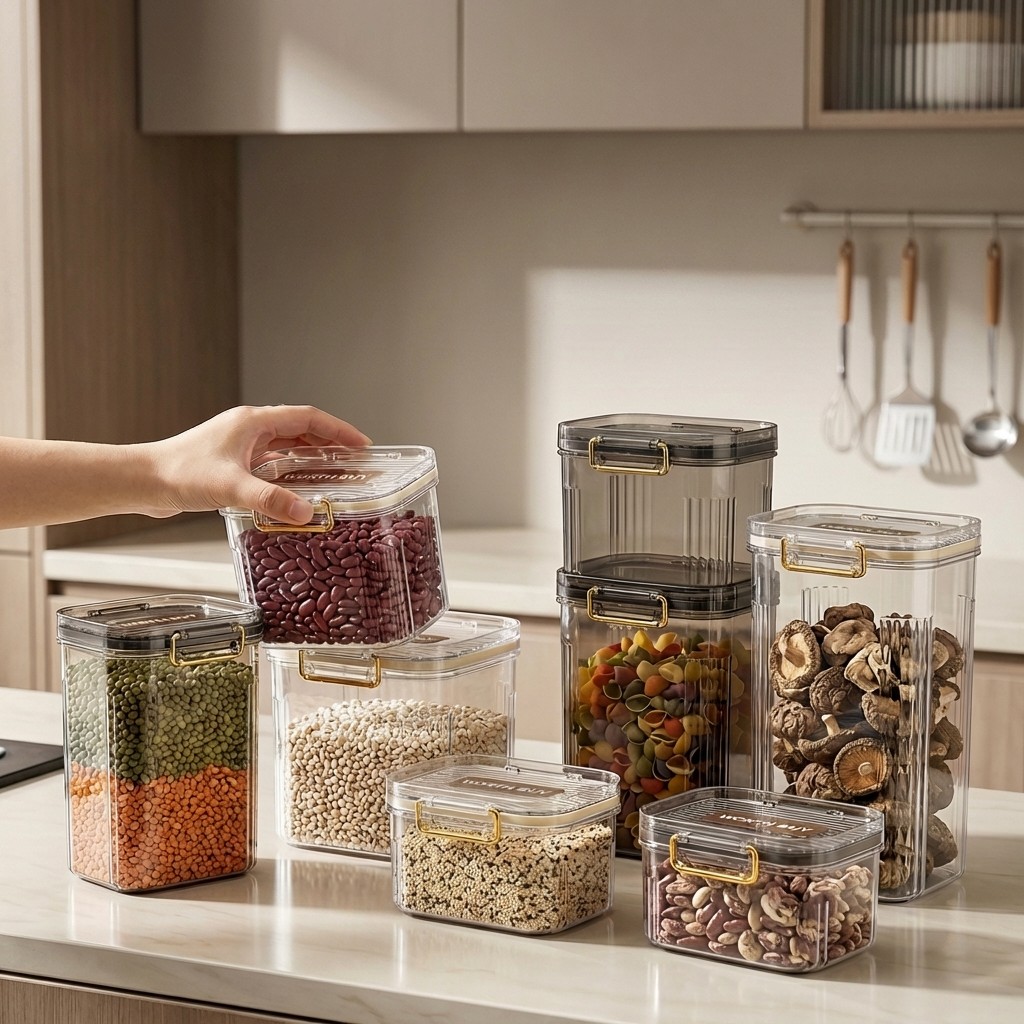 Airtight Food Storage Containe - Airtight Cereal Jar ulasan dan harga