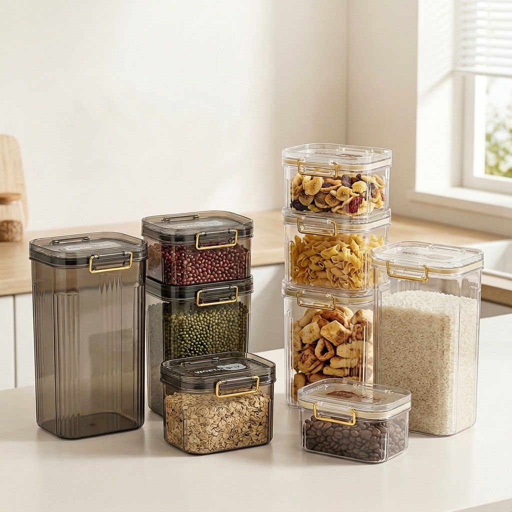 Airtight Food Storage Containe - Airtight Cereal Jar ulasan dan harga