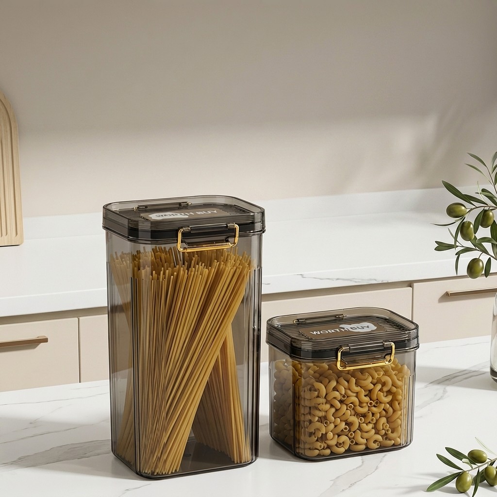 Airtight Food Storage Containe - Airtight Cereal Jar ulasan dan harga