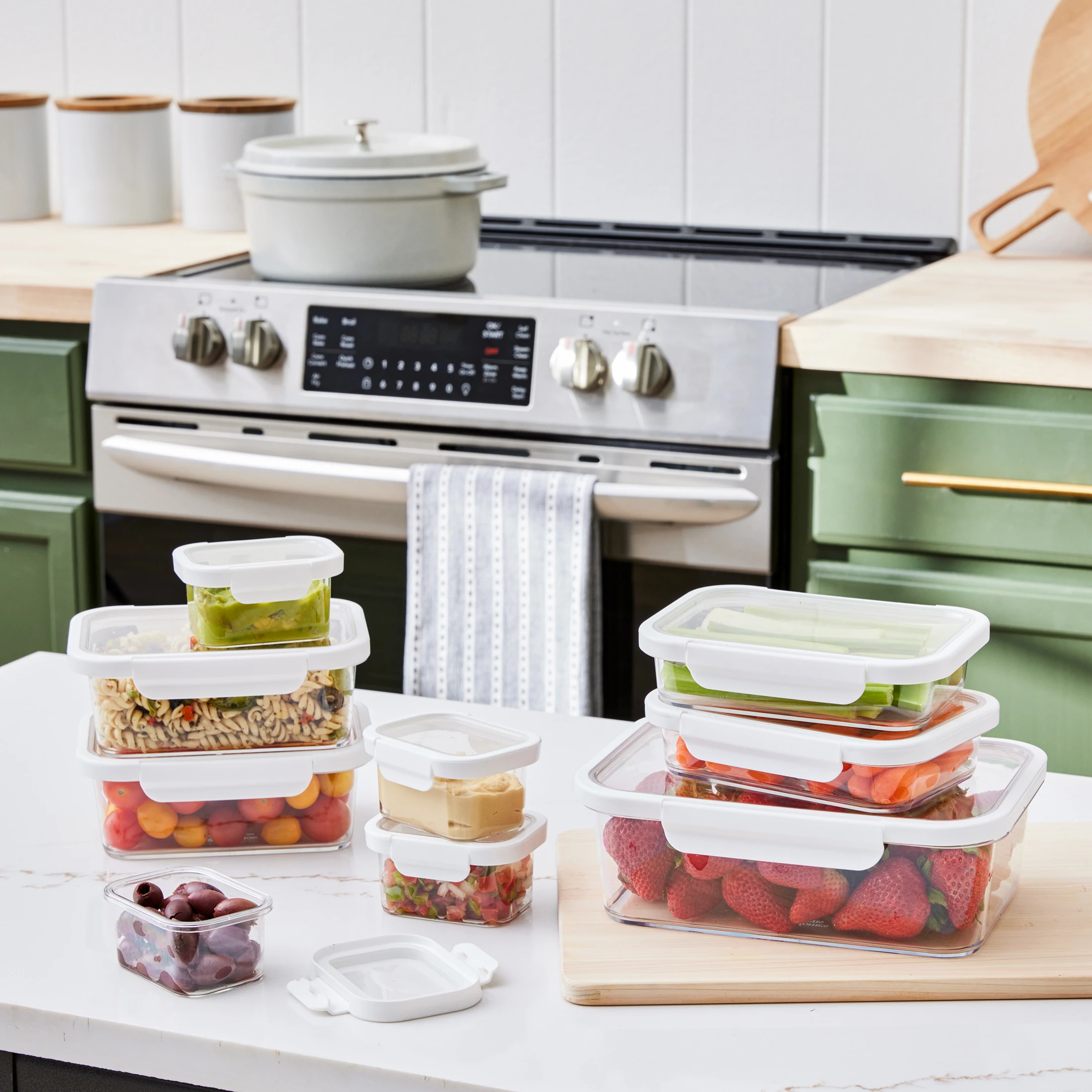 Rectangle Tritan Food Storage  - Food Storage Prep Containers ulasan dan harga