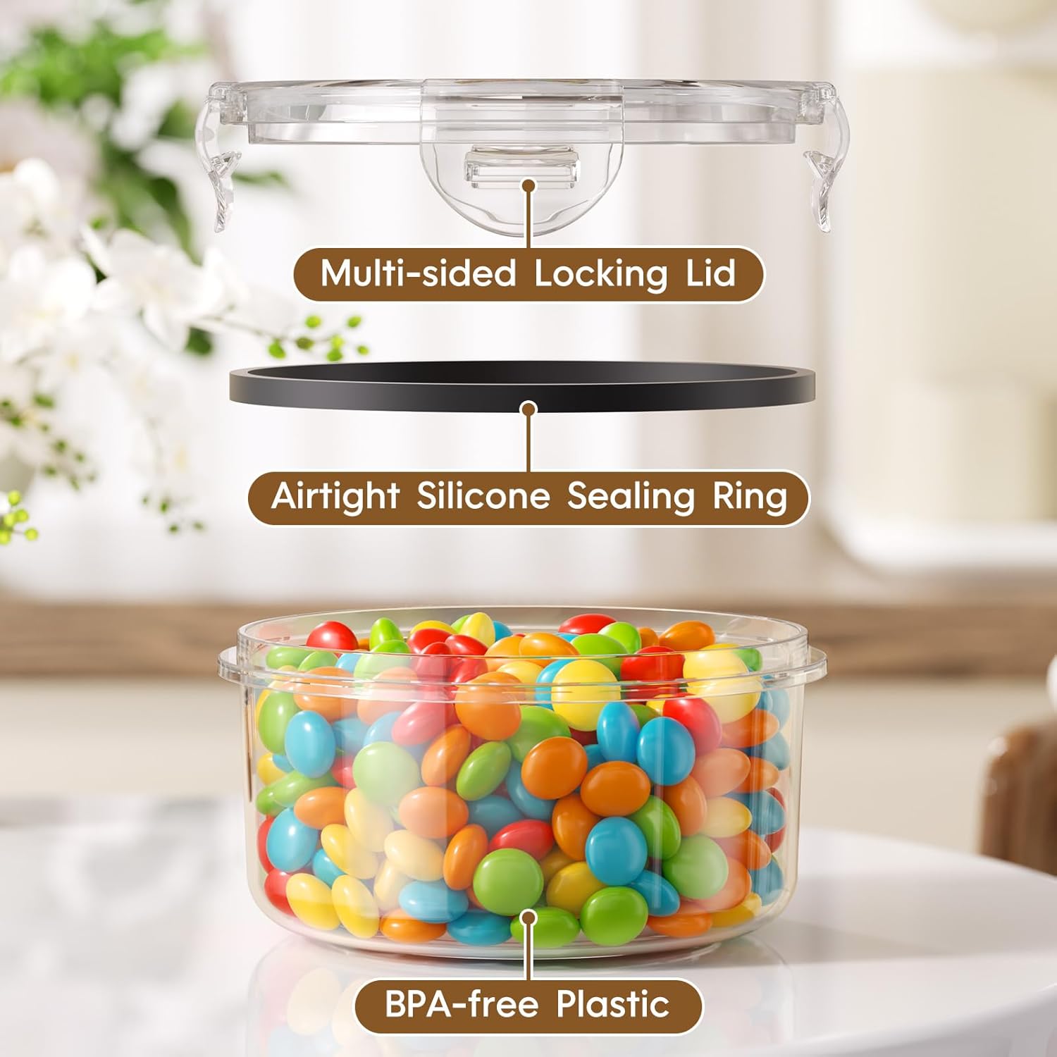 70 Piece Food Storage Containe - Food Storage Safe ulasan dan harga