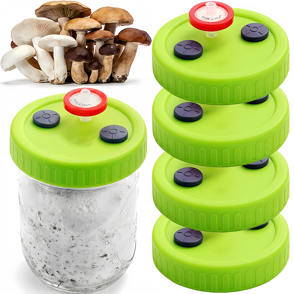 1 Piece/4 Pieces of Silicone S - Mason Jar Wide Mouth ulasan dan harga