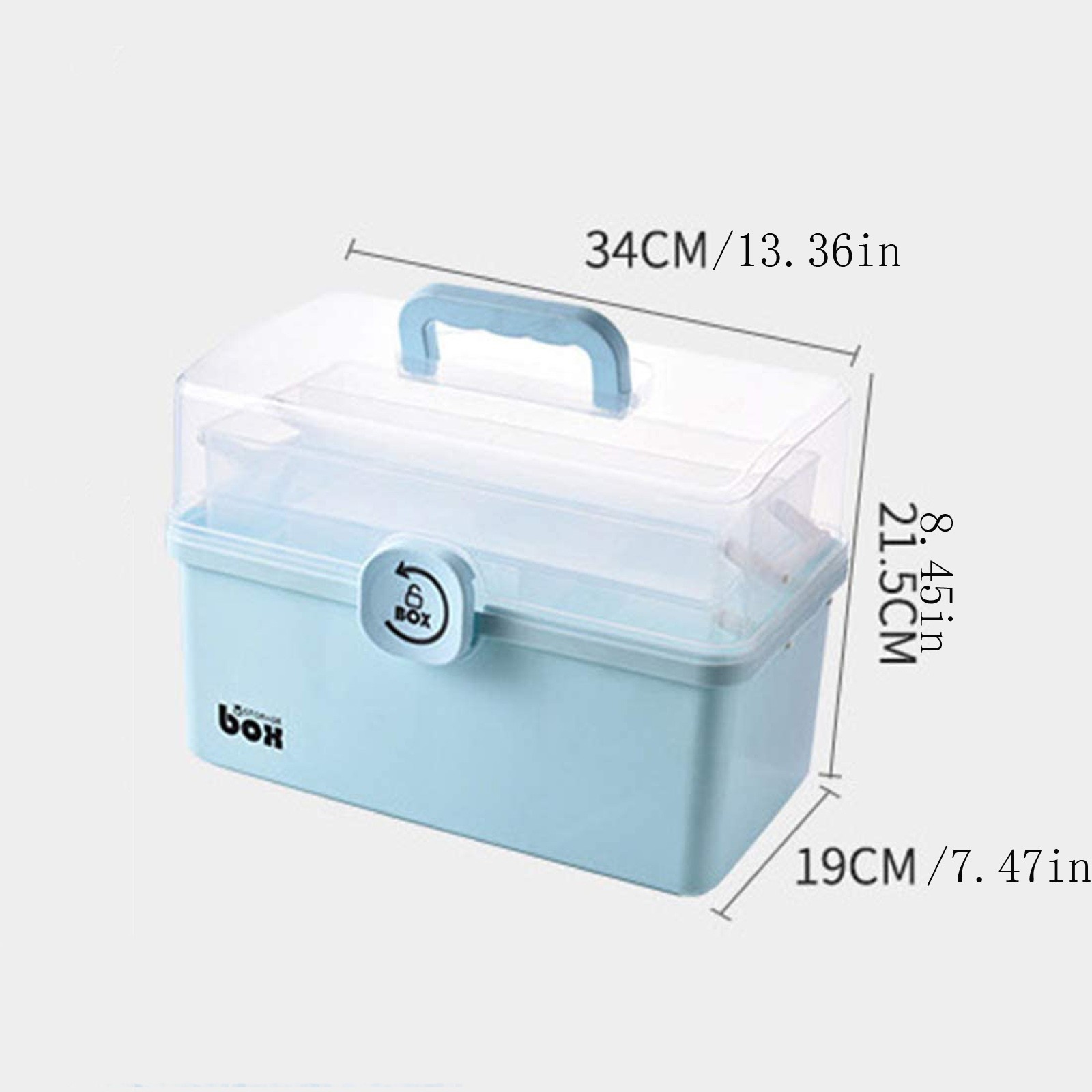 High-Capacity Storage Box with - Food Storage Emergency ulasan dan harga