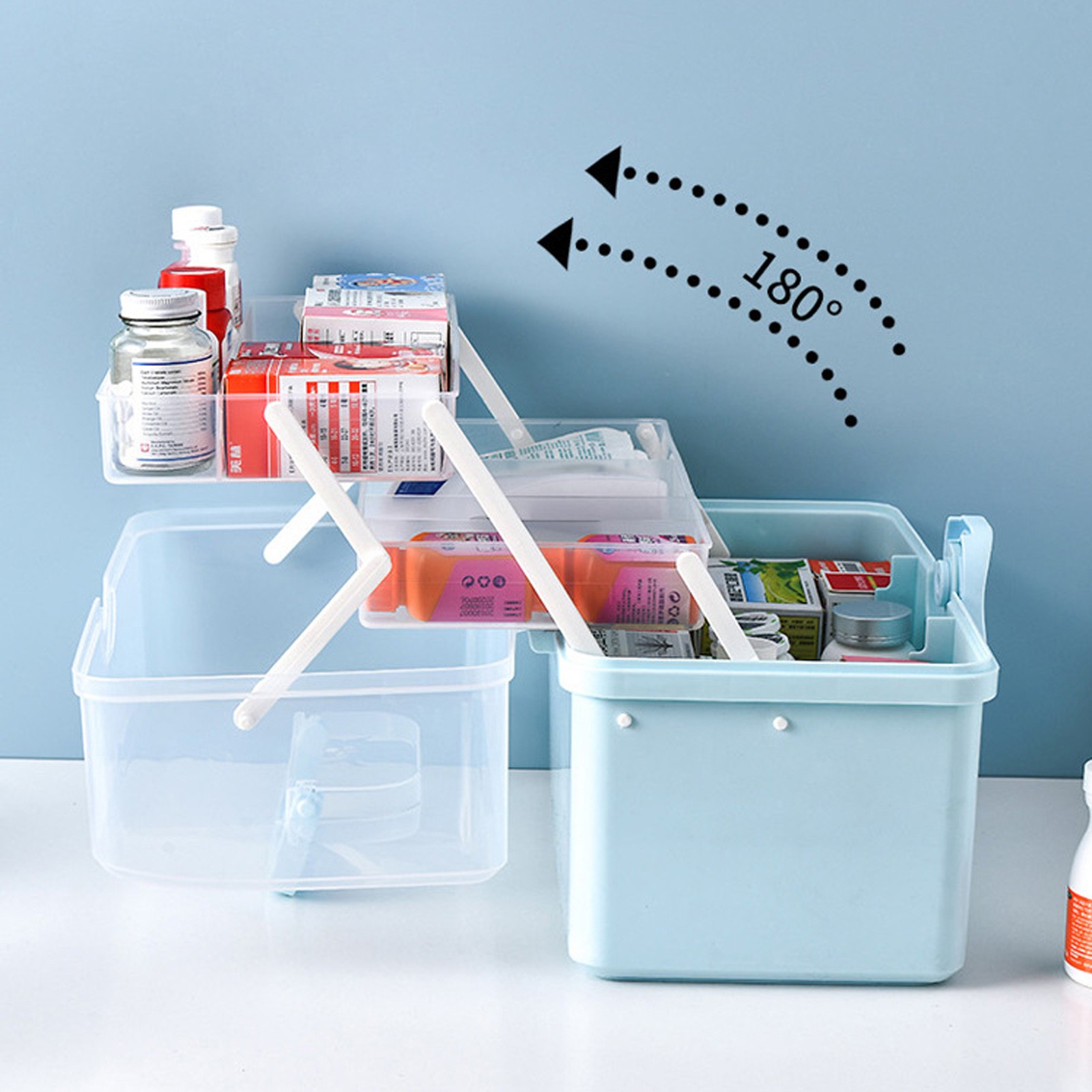 High-Capacity Storage Box with - Food Storage Emergency ulasan dan harga
