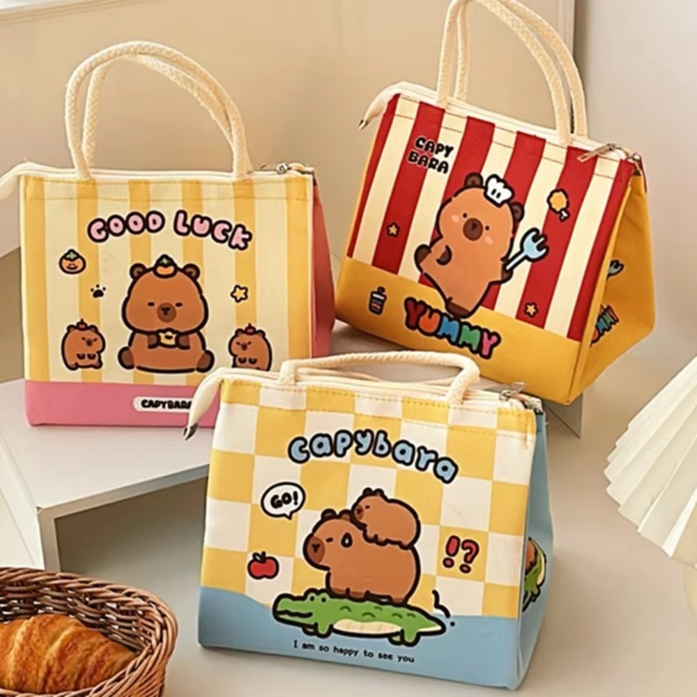 Kawaii Capybara Thermal Lunch  - Food Storage Keep Warm ulasan dan harga