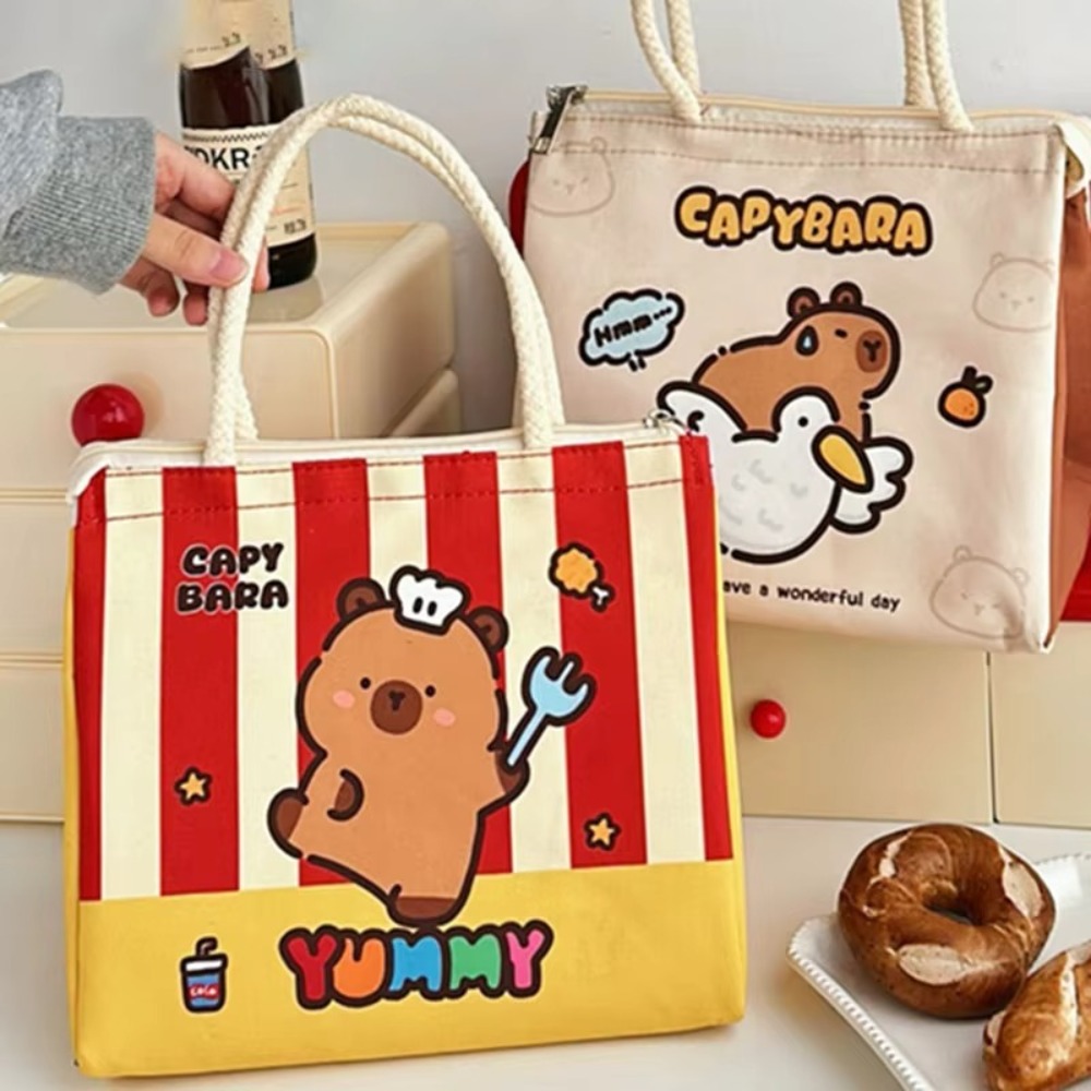 Kawaii Capybara Thermal Lunch  - Food Storage Keep Warm ulasan dan harga