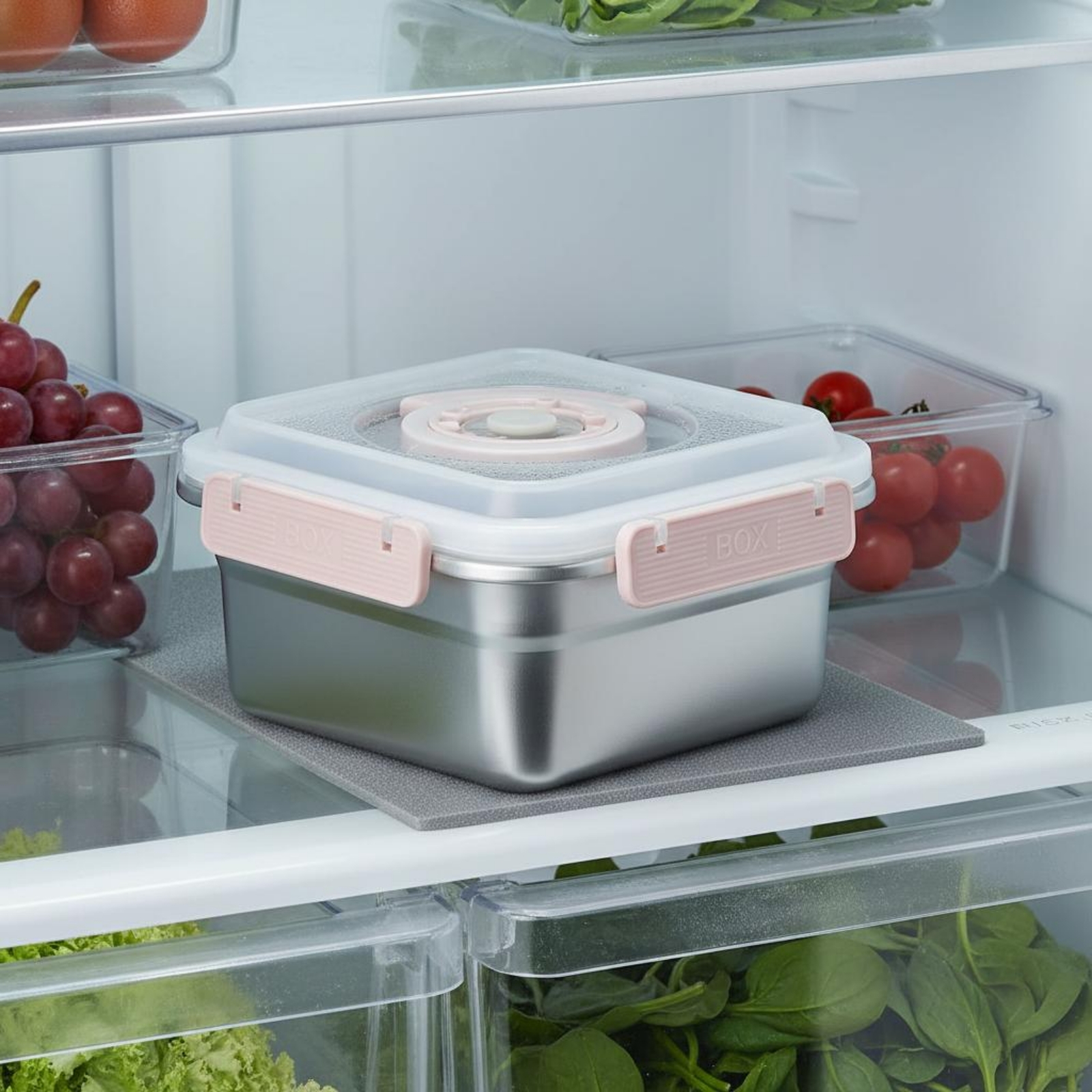 3 Pieces Stainless Steel Food  - Food Storage Safe ulasan dan harga