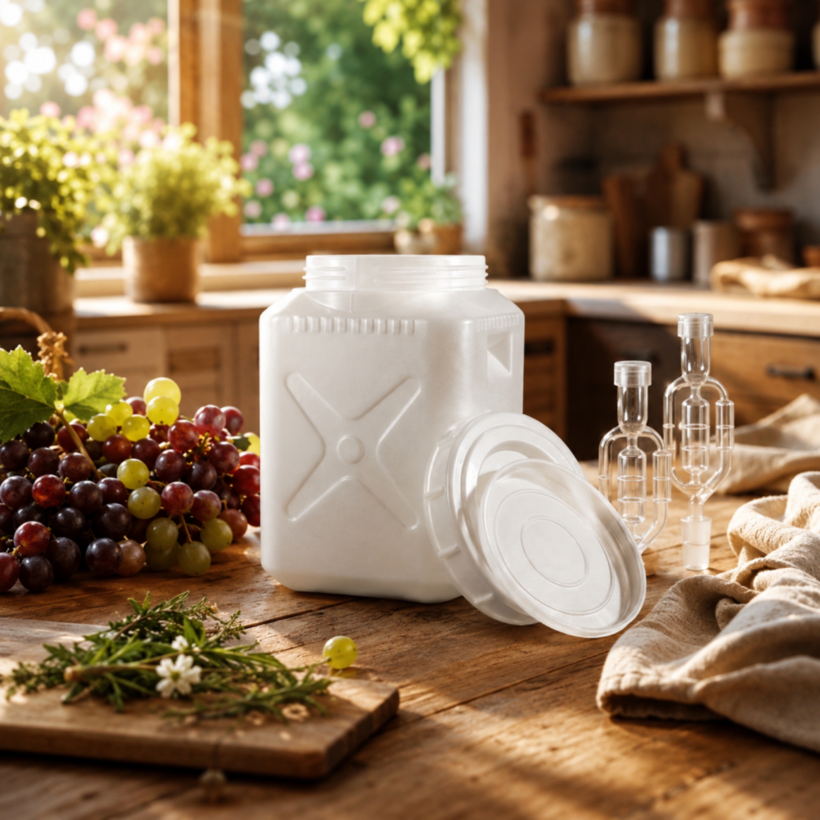 Fermentation Barrel with Lid S - Food Storage And ulasan dan harga