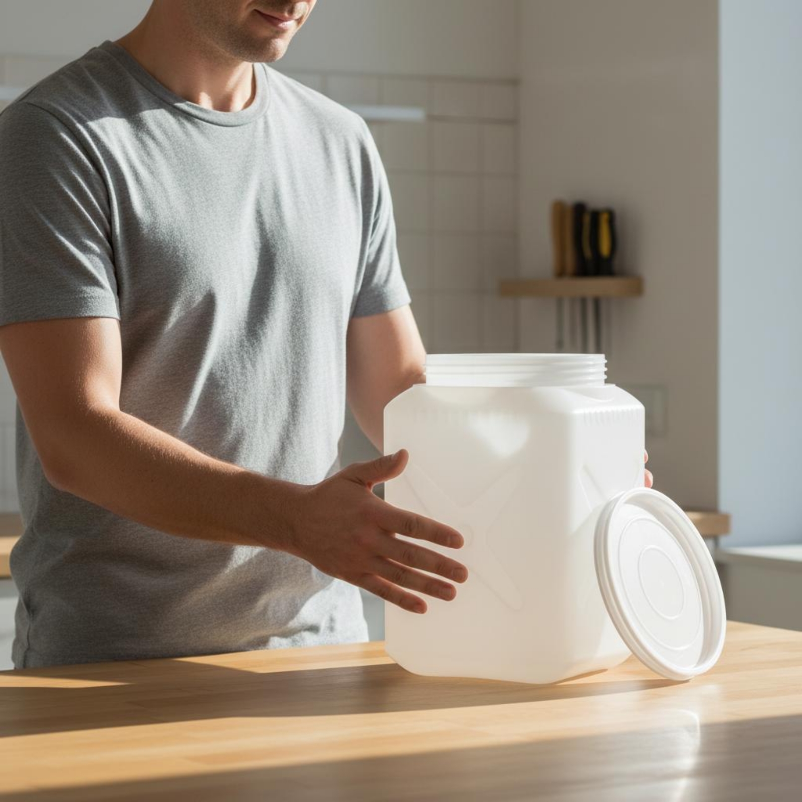 Fermentation Barrel with Lid S - Food Storage And ulasan dan harga