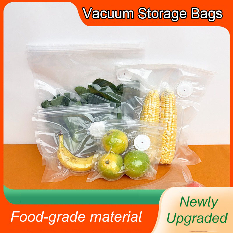 New Reusable Air Vacuum Storag - Food Storage Reusable Bags ulasan dan harga