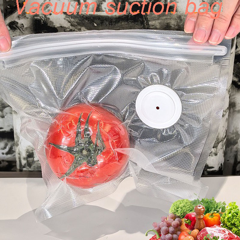 New Reusable Air Vacuum Storag - Food Storage Reusable Bags ulasan dan harga