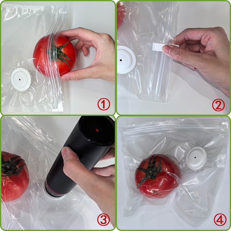 New Reusable Air Vacuum Storag - Food Storage Reusable Bags ulasan dan harga