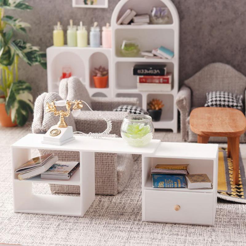 1Pcs 1/12 Dollhouse Storage Ca - Food Storage In Cabinets ulasan dan harga