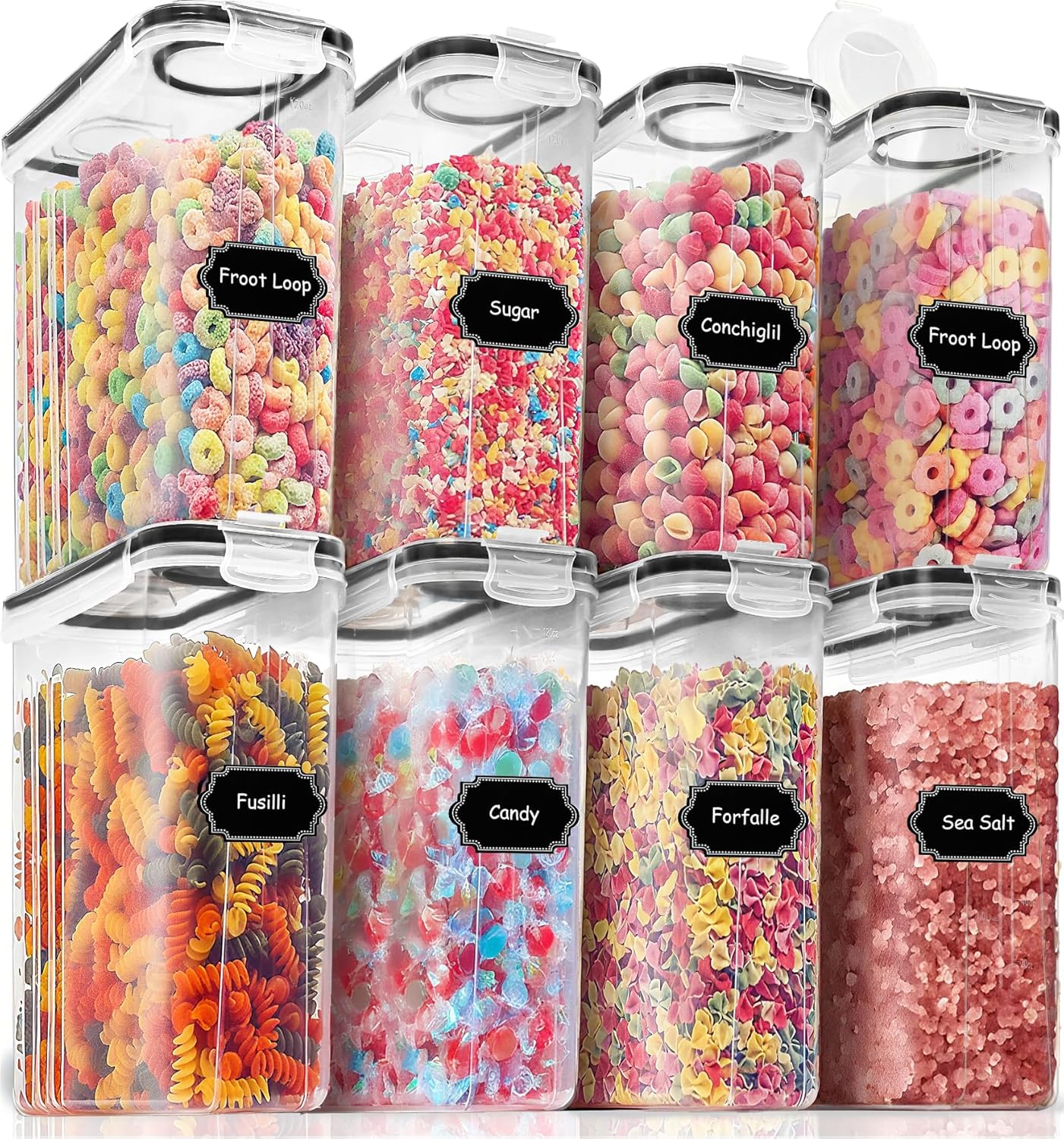 8-Piece Airtight Food Storage  - Set Food Storage ulasan dan harga