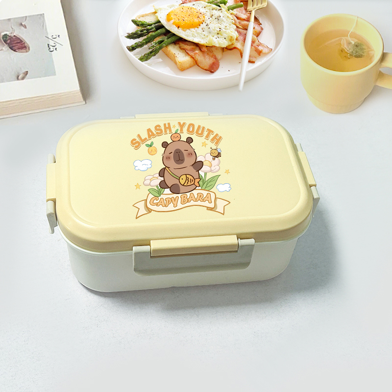 Capybara Bento Lunch Box Carto - Food Storage And ulasan dan harga