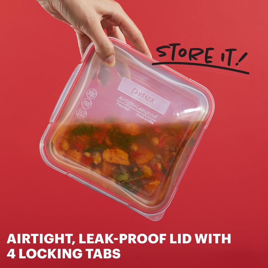Freshlock 5Pack, 4 Cup Glass F - Food Storage Prep Containers ulasan dan harga