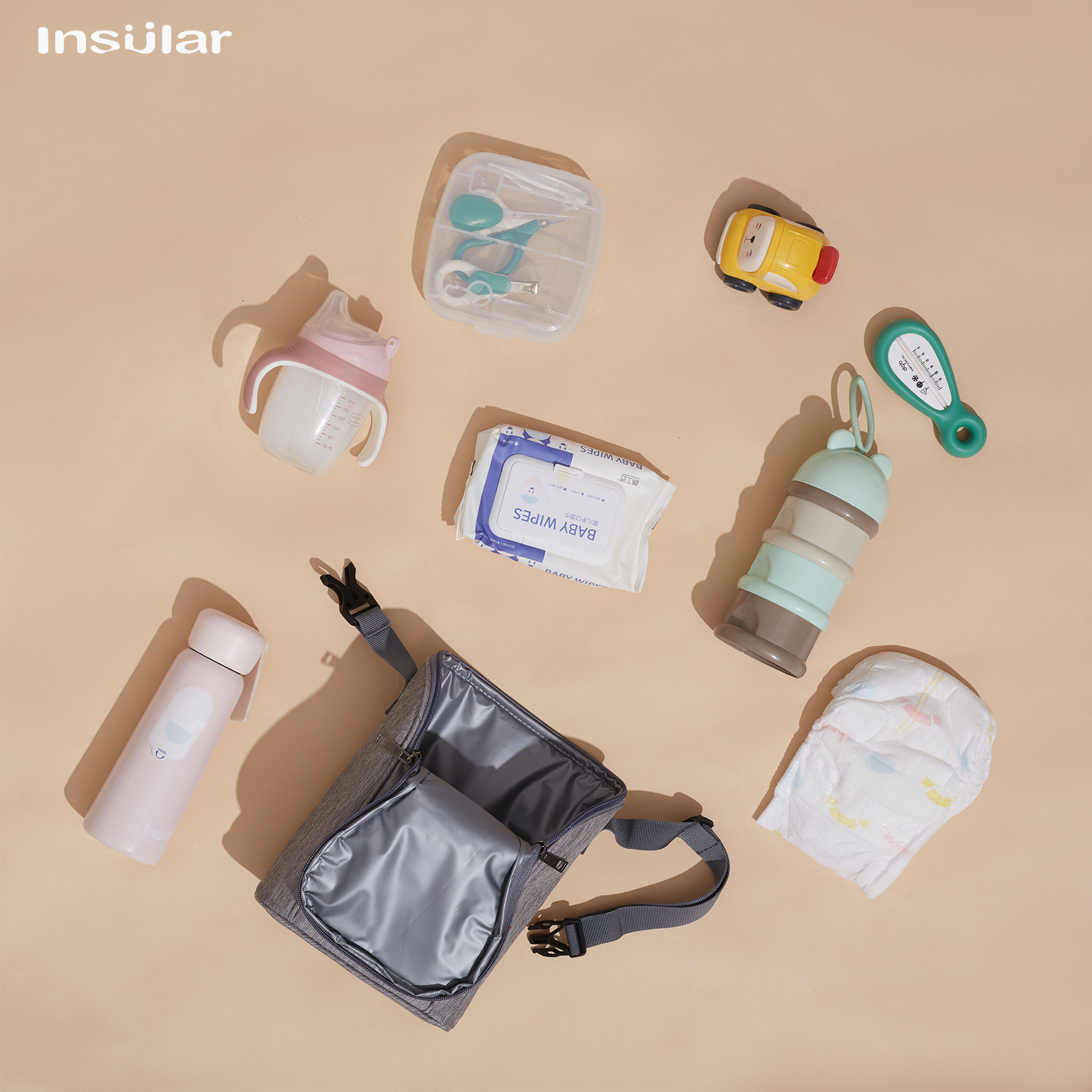 Insular Portable Baby Feeding  - Food Storage Keep Warm ulasan dan harga