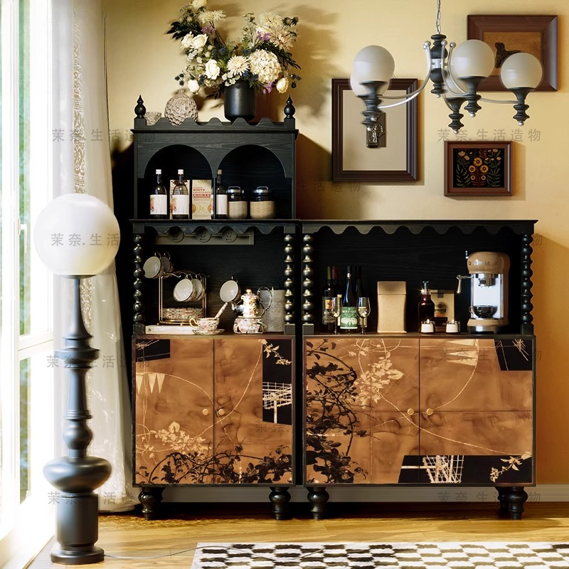 Food and wine cabinet Coffee c - Food Storage In Cabinets ulasan dan harga