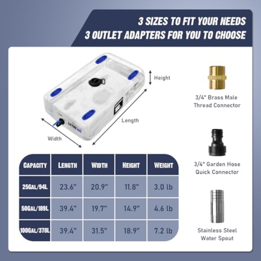 Emergency water storage bladde - Food Storage Emergency ulasan dan harga