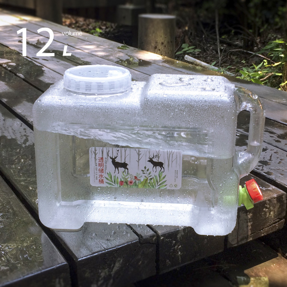 12L/2.6 Gal Water Carrier Cube - Food Storage Emergency ulasan dan harga